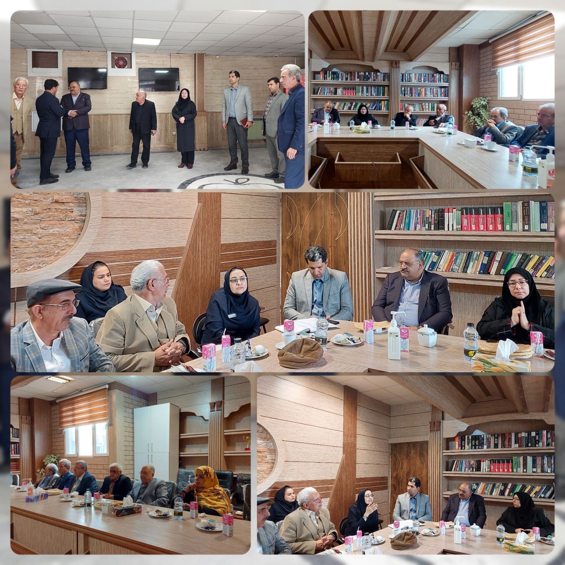 برگزاری جلسه خیرین سلامت بیمارستان طالقانی 