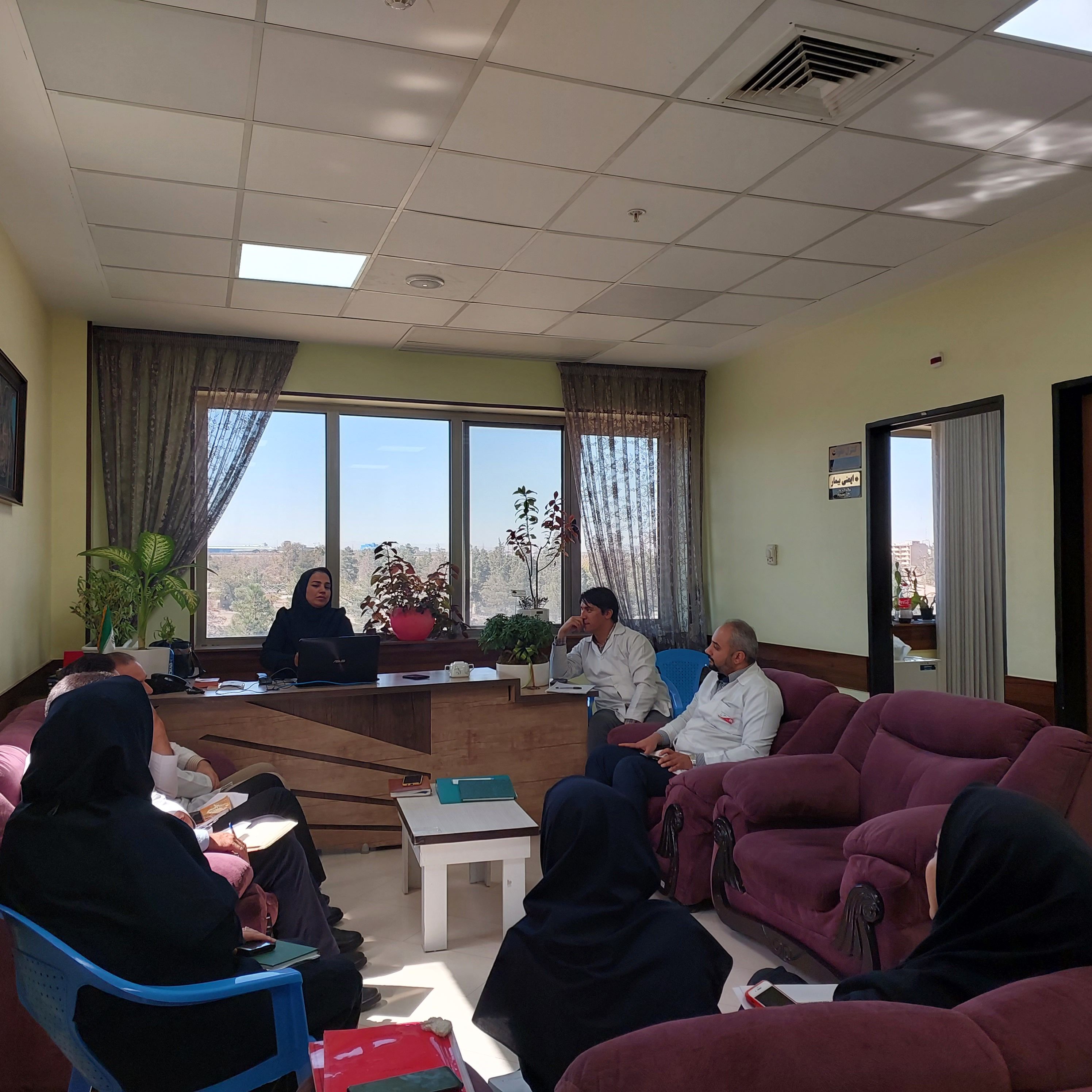 برگزاری جلسه ماهانه سرپرستاران بیمارستان طالقانی در مهرماه ۱۴۰۲